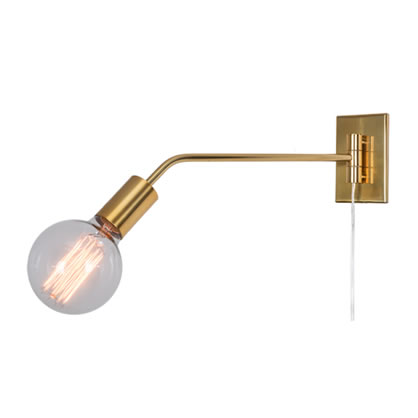 Agni Wall Sconce with rod